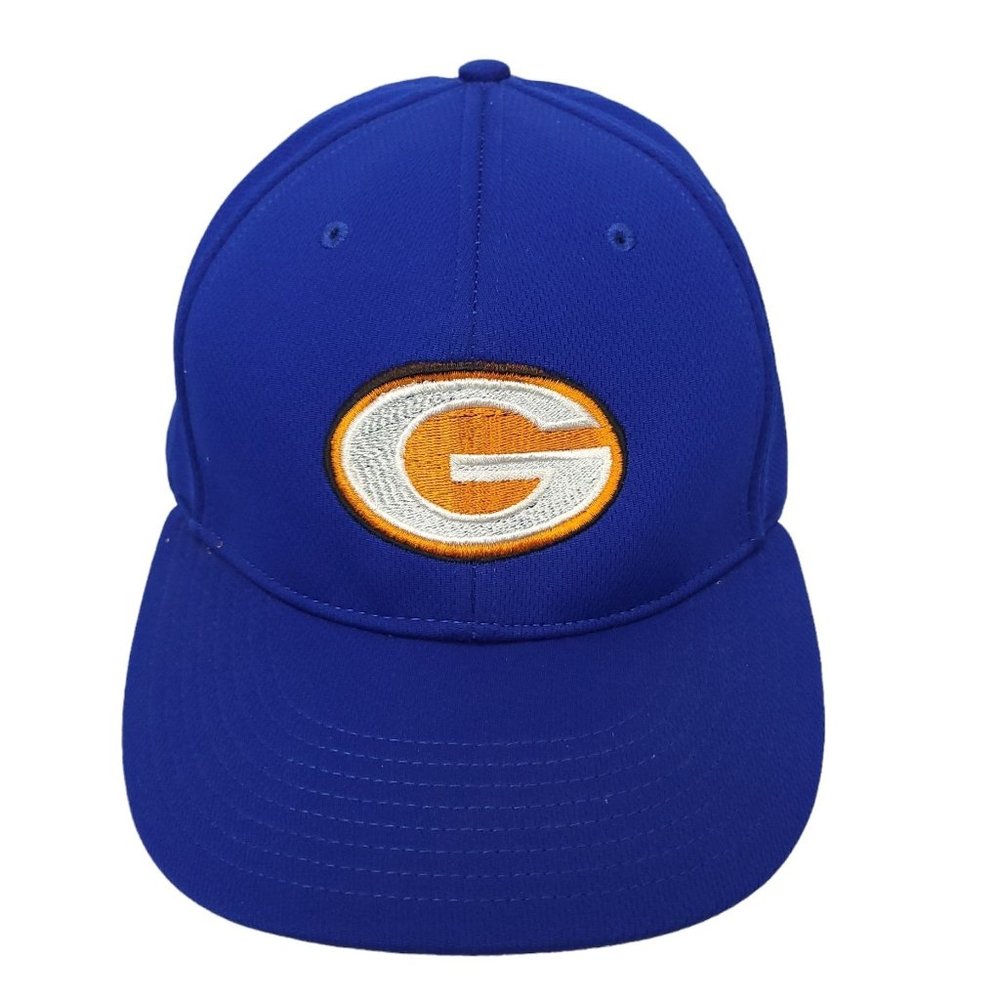 Richardson Dryve PTS40 Fitted Cap Adult Size L XL Trucker Hat Blue Orange